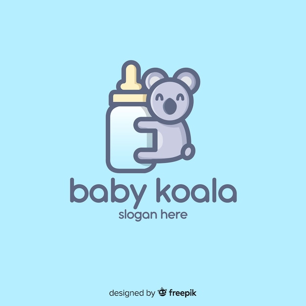 Logo bebê | Vetor Grátis