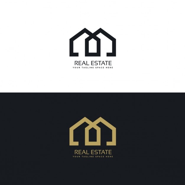 Logotipo Da Casa Limpa Para Empresa Imobiliaria 1017 6878 