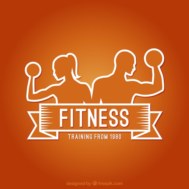 Logotipo De Fitness Vetor Grátis 6935