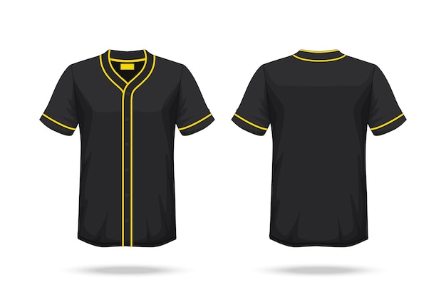 Download Mockup da camisa do basebol t | Vetor Premium