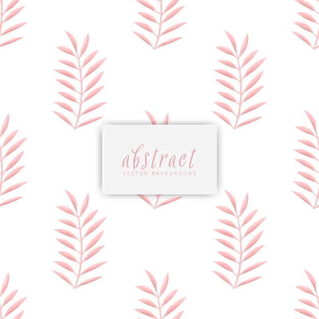 Na moda padrão floral sem emenda em ilustração vetorial Vetor grátis