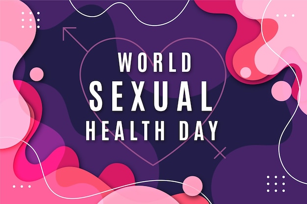 Projeto Do Dia Mundial Da Saúde Sexual Vetor Grátis