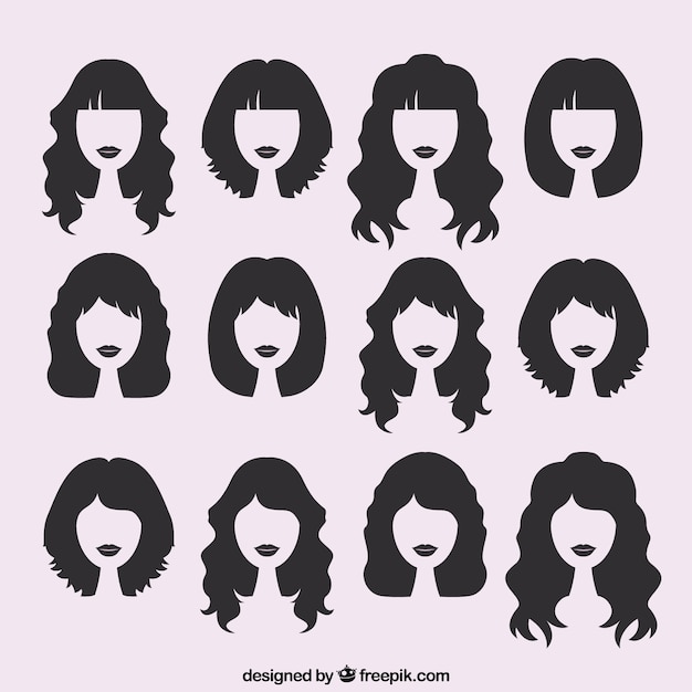 Featured image of post Corte De Cabelo Vetor Cortes de cabelo feminino 2020 com volume