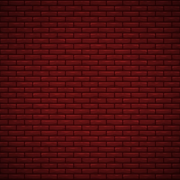 Textura De Parede De Tijolo Vermelho Vetor Premium