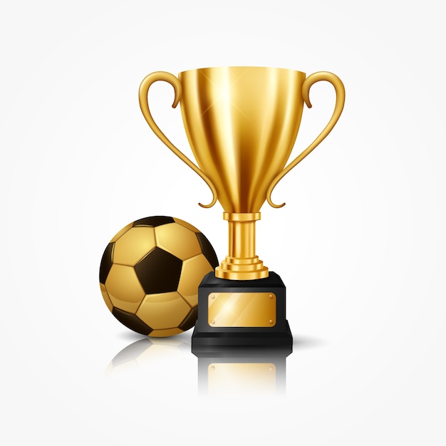 Featured image of post Ta a Trofeu Futebol Png Realistic golden trophy cup with a soccer ball stock vector