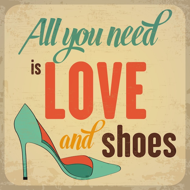 amor por sapatos