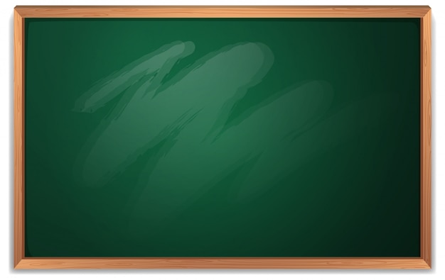 Um, vazio, chalkboard, fundo, com, copyspace Vetor grátis