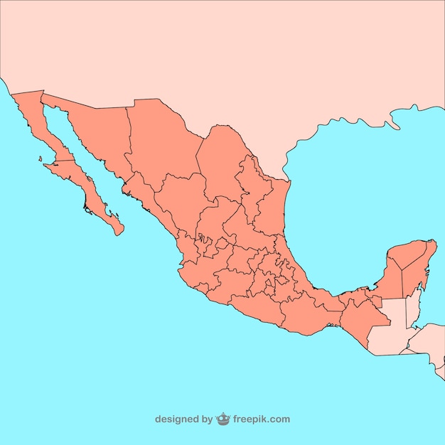 Vector Mapa De Republica Mexicana Mapa Politico De Mexico Vector Images