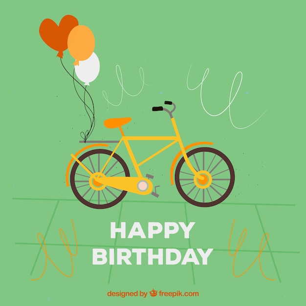 immagini buon compleanno divertenti con biciclette