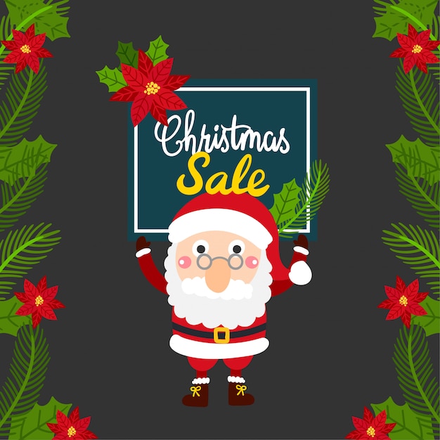 Biglietti Di Natale Vendita On Line.Buon Natale Biglietto Di Auguri Vendita Di Natale Vettore Premium