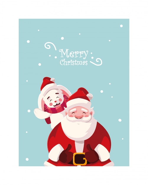 Immagini Con Scritto Buon Natale.Cartolina Di Natale Con Scritte Di Buon Natale Vettore Premium