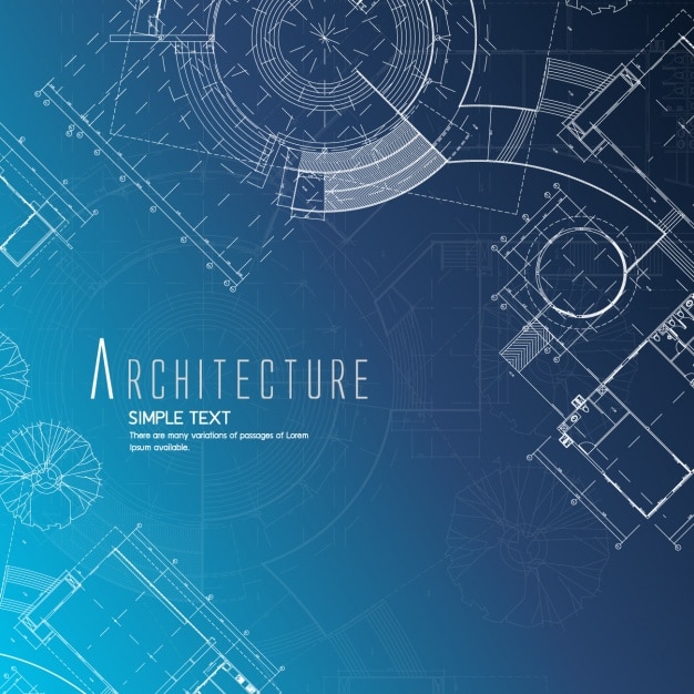 Design architettura di sfondo Vettore gratuito