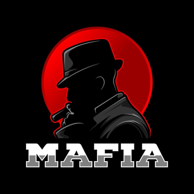 Mafia logo | Vettore Premium