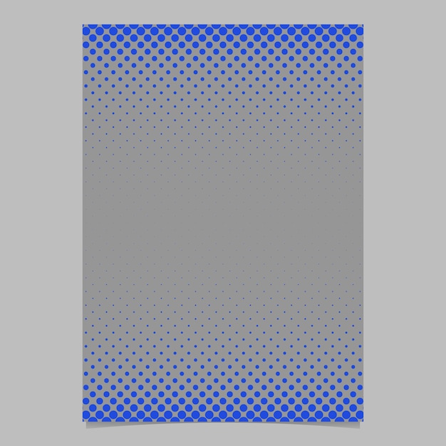 Modello di modello pattern di cerchio mezzitoni di colore astratto - vector design flyer con puntini colorati Vettore gratuito