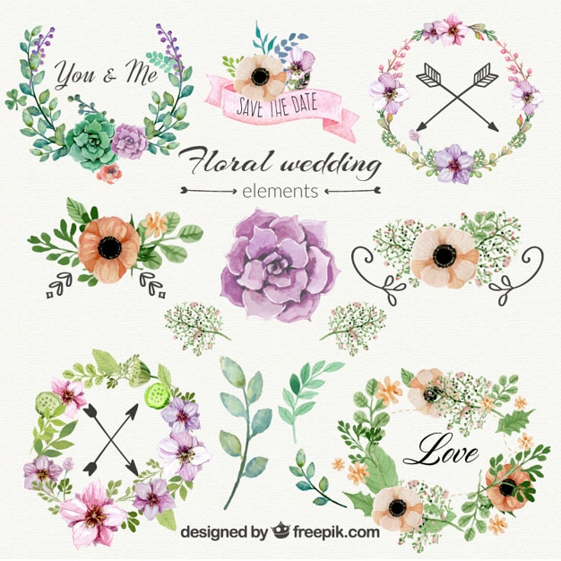 floral wedding clipart free download - photo #16