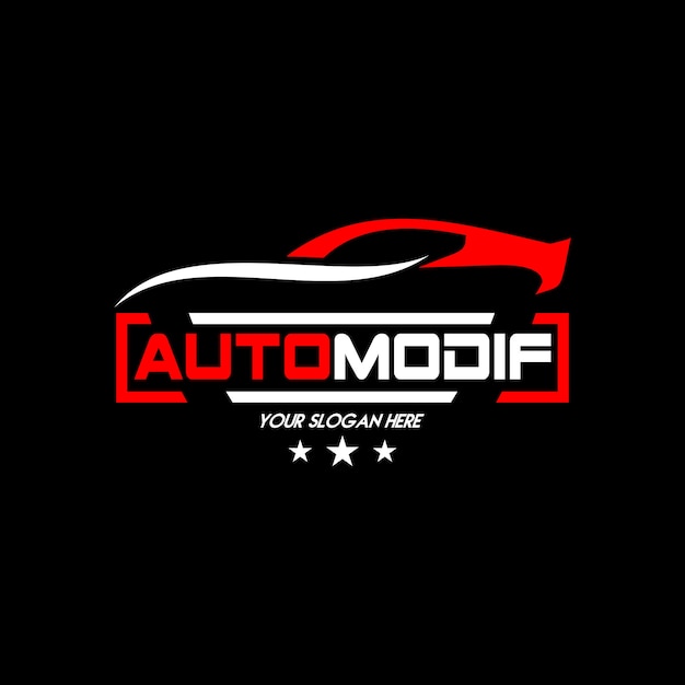 Vettore di logo di autocar Vettore Premium