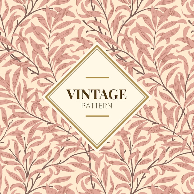 Willow bough di william morris Vettore gratuito