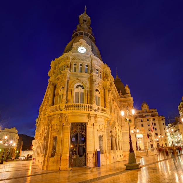 Ayuntamiento de cartagena murcia stadhuis spanje | Premium Foto