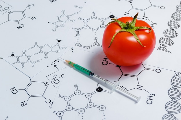 Concept van niet-natuurlijke producten Premium Foto