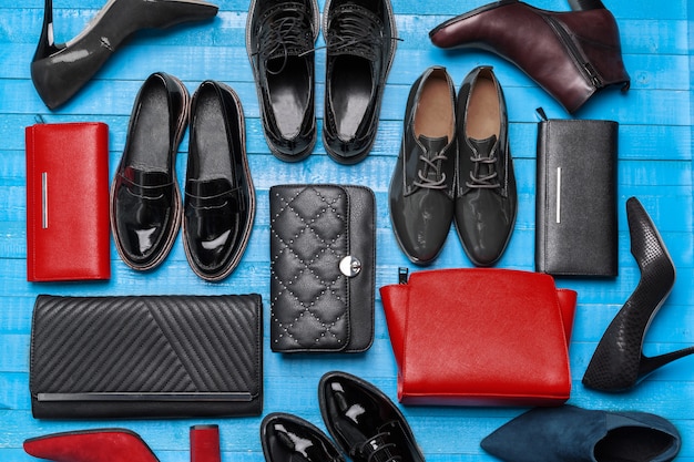 Damesschoenen en accessoires Premium Foto