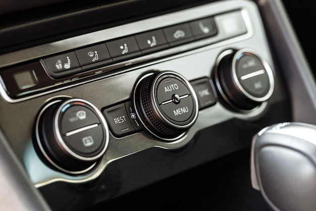 Interieur nieuw auto Premium Foto