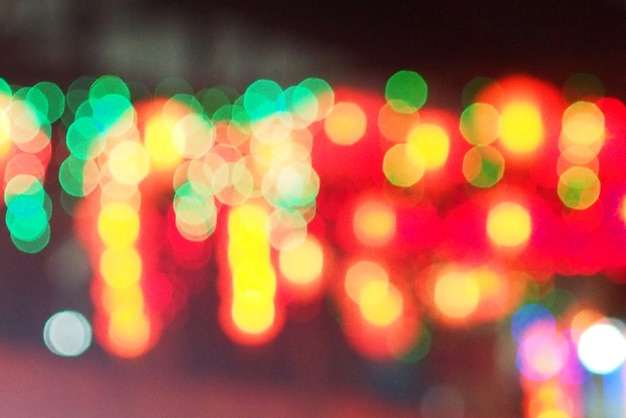 Kleurrijke bokeh achtergrond wazig lights Premium Foto