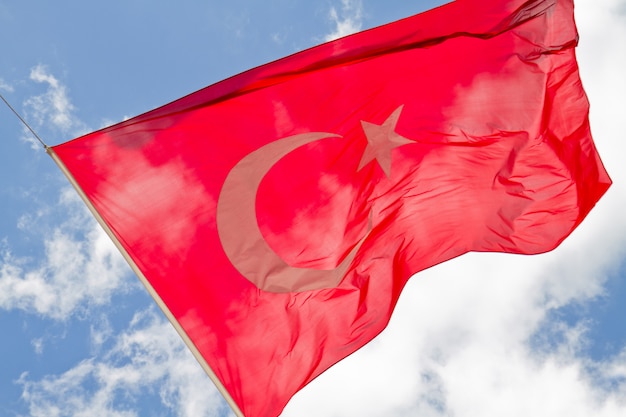 Turkije vlag | Premium Foto