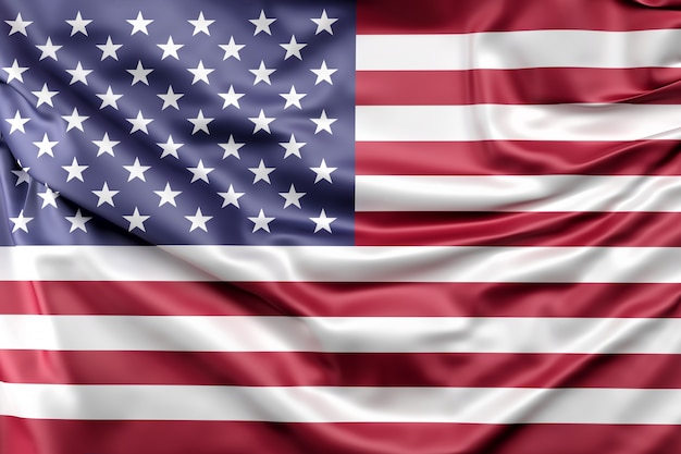 binding intern huurder Vlag van de verenigde staten van amerika | Gratis Foto