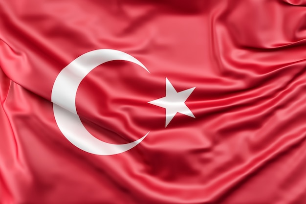 Vlag van turkije | Gratis Foto