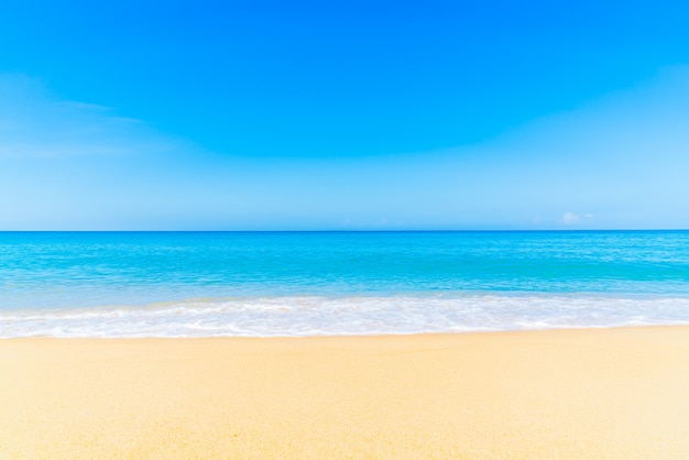Wit natuur strand tropische landschap Gratis Foto