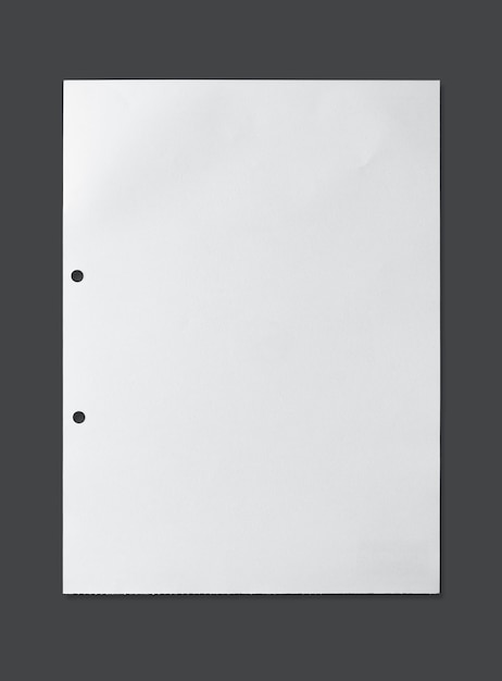 Ontcijferen overzien Bijproduct Witte blad van papier textuur voor achtergrond met uitknippad. | Premium  Foto