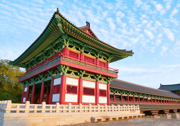 Woljeonggyobrug in gyeongju, zuid-korea Premium Foto