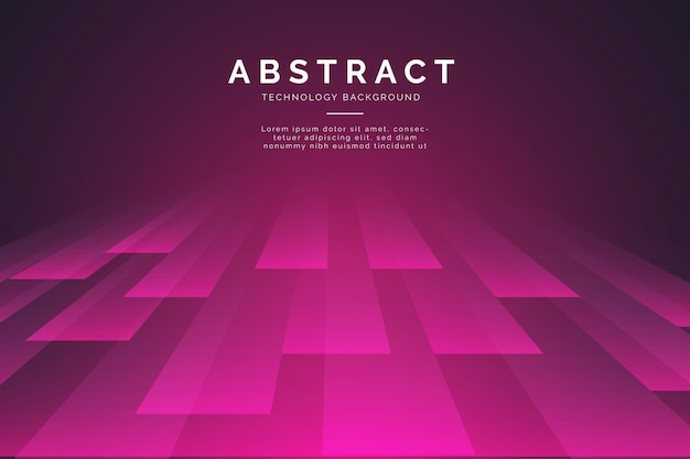 Abstracte achtergrond met 3d lijnen Gratis Vector