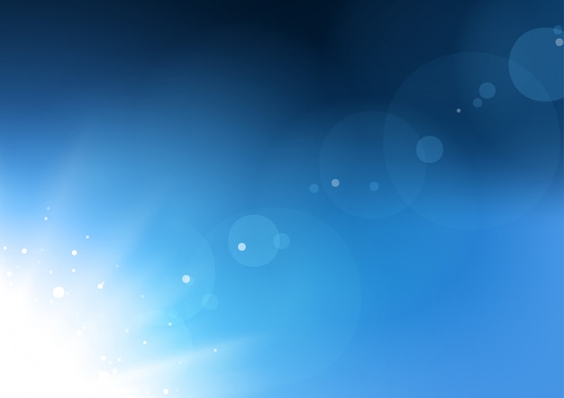 Abstracte achtergrond van blauwe fakkels Premium Vector