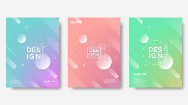 Abstracte achtergrond, verlooptextuur en moderne stijl Premium Vector