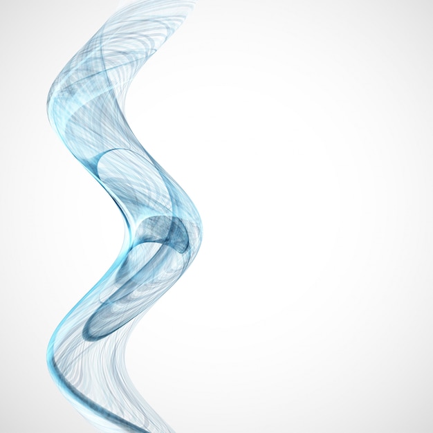 Abstracte dynamische vorm, Premium Vector