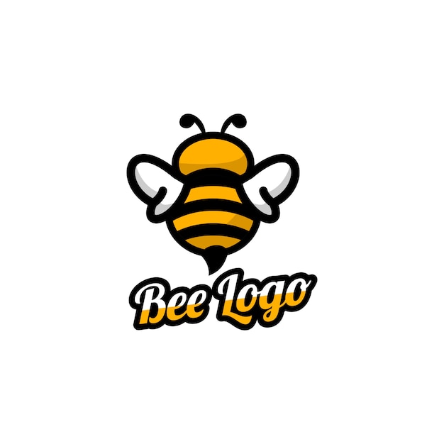 Bee logo | Premium Vector