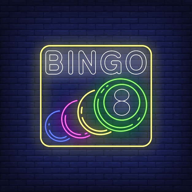 neon bingo lingo