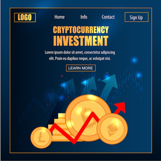 Bitcoin trading transaction blockchain-technologie Premium Vector