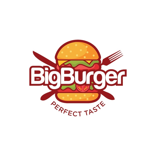 Burger-logo | Premium Vector