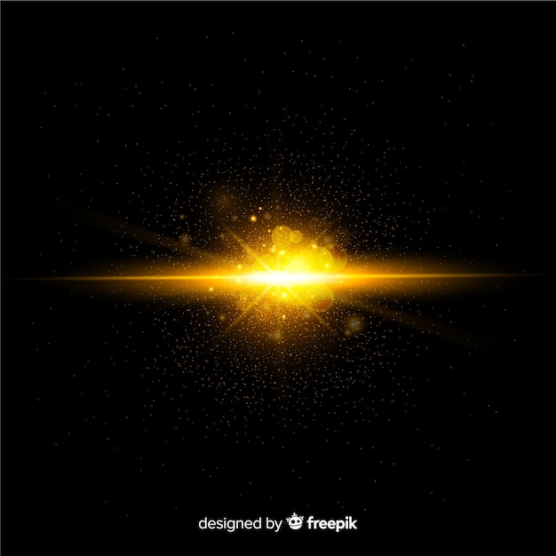 Explosie deeltje effect achtergrond Gratis Vector