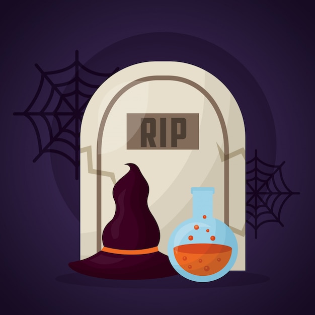 Fijne halloween dag | Gratis Vector