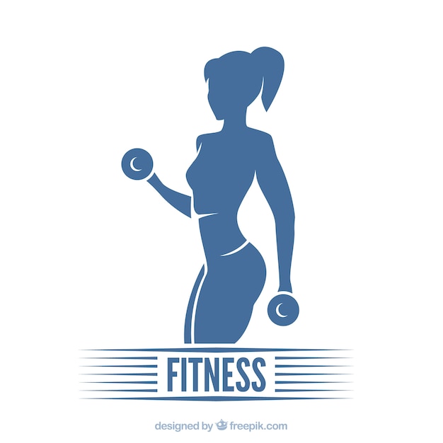 Fitness concept | Gratis Vector