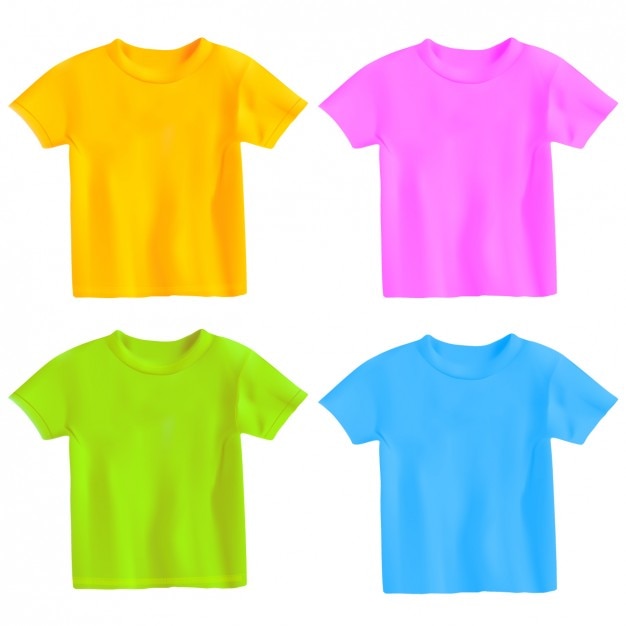 gekleurd t shirt