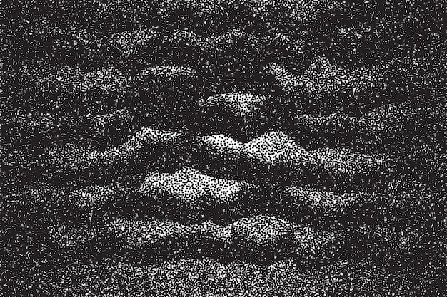Gestippelde textuur abstracte achtergrond Premium Vector