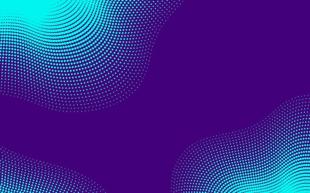 Gradiënt halftone achtergrond vector Gratis Vector