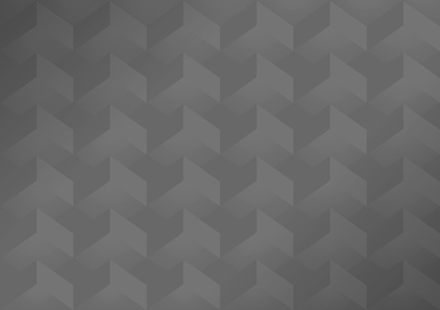 Grijze 3d geometrische moderne achtergrond Gratis Vector