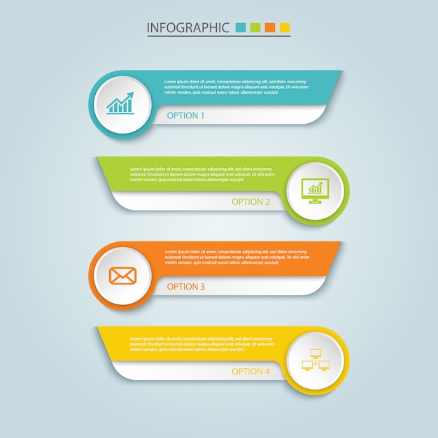 Infographic ontwerp Premium Vector