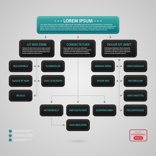 Infographic sjabloon ontwerp Gratis Vector