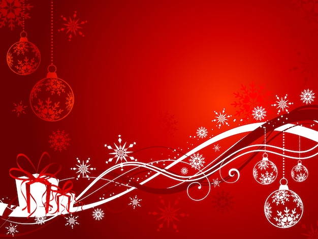 Kerst achtergrond Vector | Gratis Download